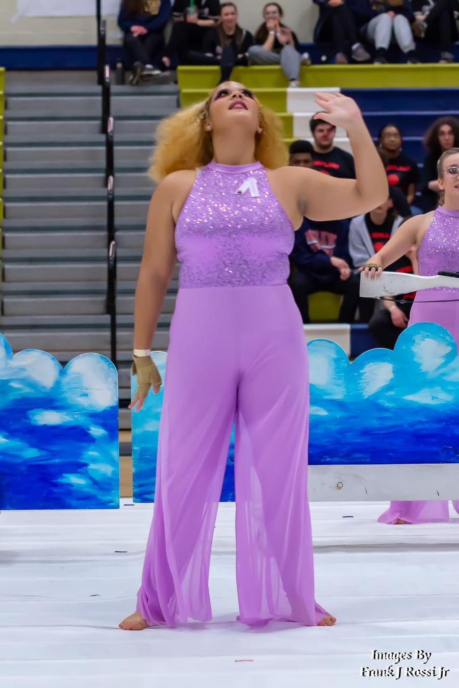 McKeesport Winter Guard performing