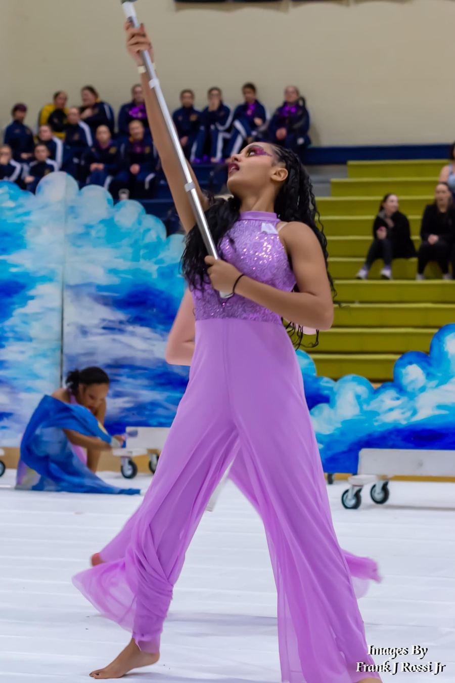 McKeesport Winter Guard performing