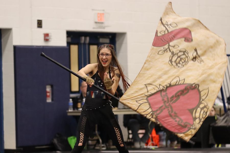 Lake Erie Regiment performing