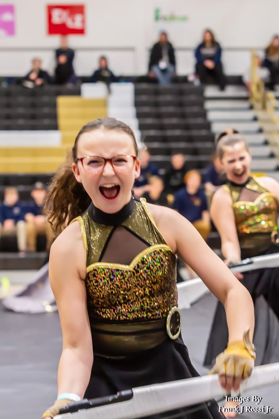 Kiski Area Scholastic Regional A Winter Guard performing